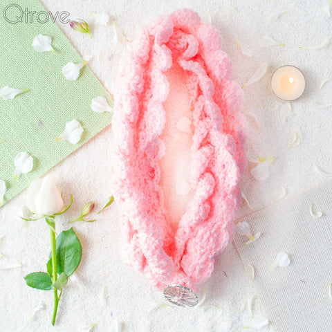 Handmade Winter Proof Pink Headband