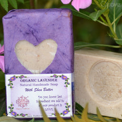 Organic Lavender with Shea Butter Handmade Soap at Qtrove