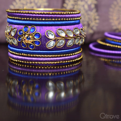 Silk Bangles Hand Jewellery