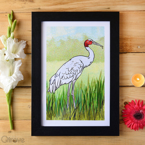 Crane Framed Wall Art