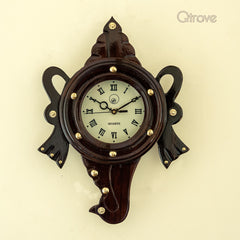Handmade Antique Shank Rosewood Clock at Qtrove