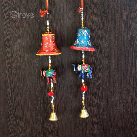 Handcrafted Single Elephant Door Hanging