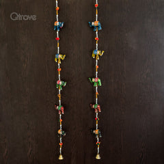 Handcrafted Traditional Elephant Door Hanging at Qtrove