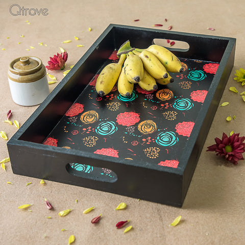 Handcrafted Posies Large Tray