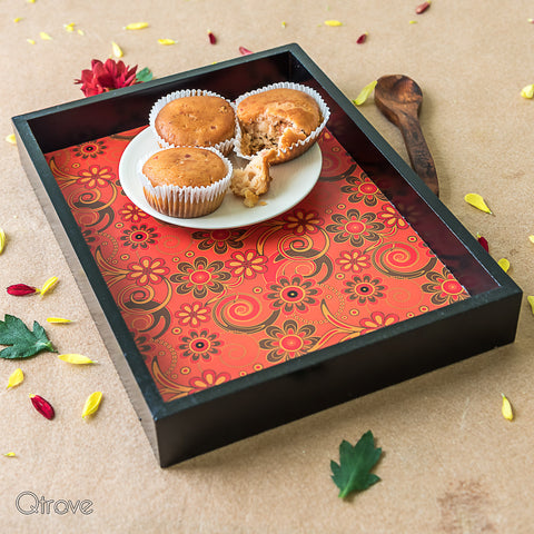 Handcrafted Gaiety Small Tray