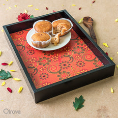 Handcrafted Gaiety Small Tray at Qtrove