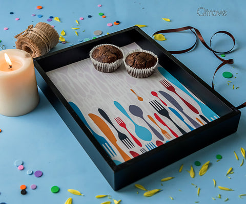 Handcrafted Service Small Tray