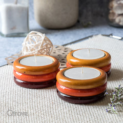 Wooden T-Light Candle Holder at Qtrove