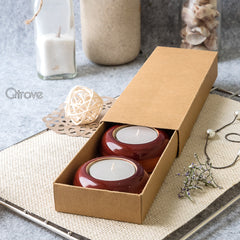 Wooden T-Light Circular Candle Holder at Qtrove
