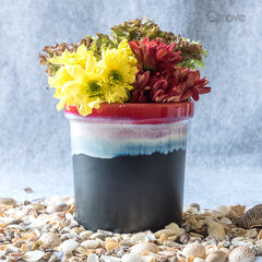 Handcrafted Round Planters at Qtrove