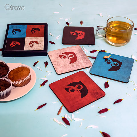 Handcrafted Owl Coaster