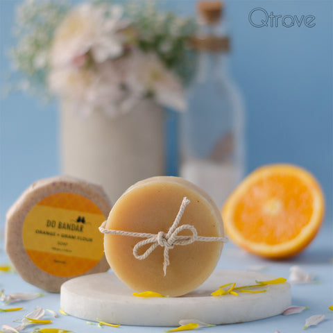 Orange and Gram Flour Soap
