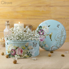 Metal Round multipurpose box at Qtrove
