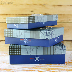 Hat Box (Nautical Compass) (Set of 3) at Qtrove