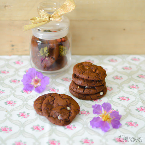 Eggless Brookies