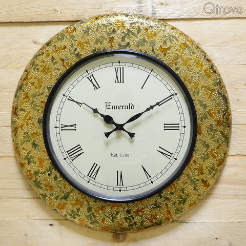 Meenakari Work Wall Clock