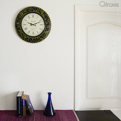 Mosaic Work Wall Clock at Qtrove
