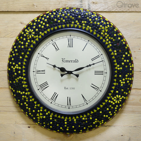 Mosaic Work Wall Clock