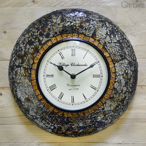 Mosaic Work Wall Clock