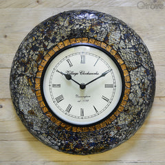 Mosaic Work Wall Clock at Qtrove