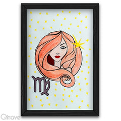 Expressive Virgo Wall Art at Qtrove