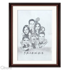 F.R.I.E.N.D.S Artwork at Qtrove