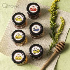 Assorted Exotic Natural Honey (Pack of 6) at Qtrove