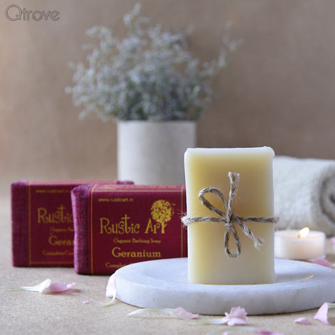 Organic Geranium Soap