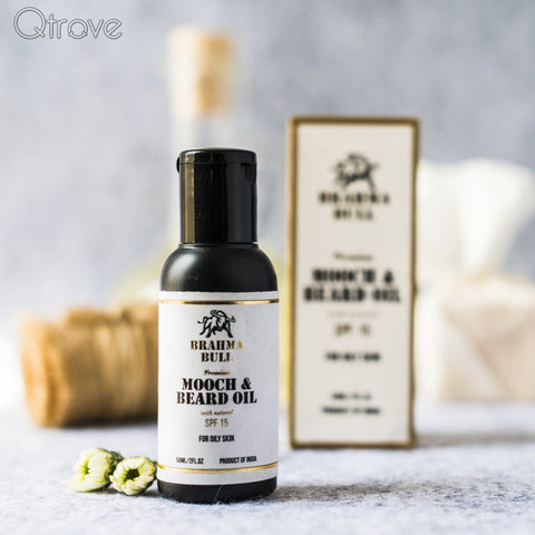 Paraben-Free Mooch And Beard Oil For Oily Skin