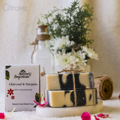 Handmade Charcoal And Parijata Soap at Qtrove