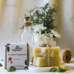 Men’s Range Soaps (Eucalyptus & Peppermint) at Qtrove