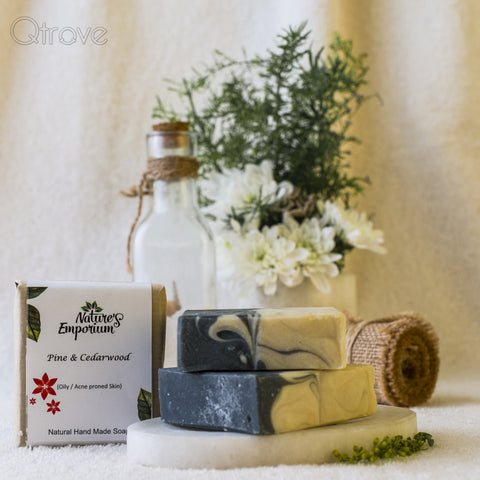 Handmade Men’s Range Pine And Cedarwood Soap