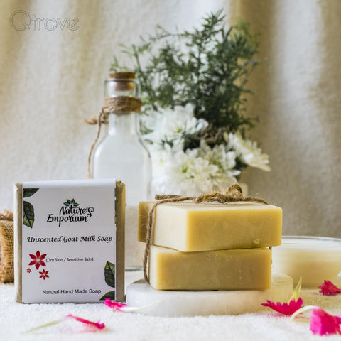 Unscented Goat Milk Natural Handmade Soap