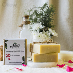 Unscented Goat Milk Natural Handmade Soap at Qtrove