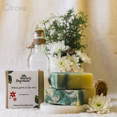 Handmade Wheat Germ And Tea Tree Soap at Qtrove