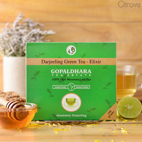 Refreshing Darjeeling Green Tea Elixir