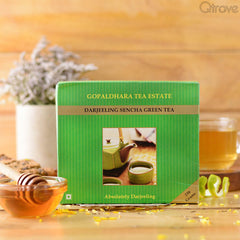 Refreshing Darjeeling Sencha Green Tea at Qtrove