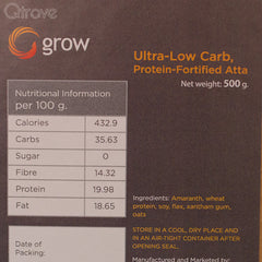 Ultra-Low Carb Protein-Fortified Atta at Qtrove