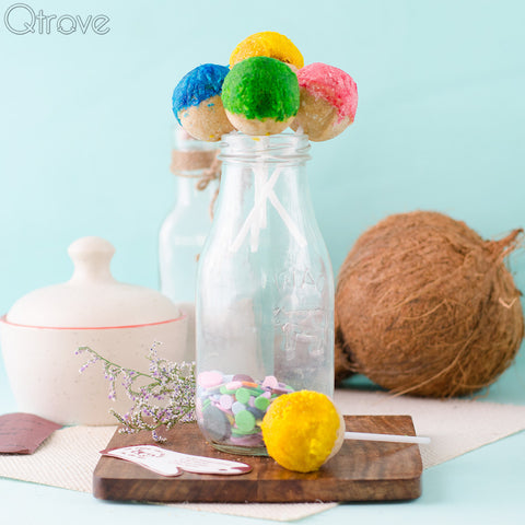 Colourful Coconut Cake Pops (Pack of 5)