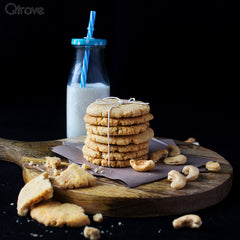 Cashew Cookies (Eggless) at Qtrove