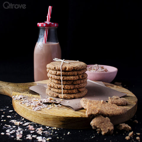 Ragi & Oat Cookies (Eggless)