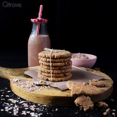 Ragi & Oat Cookies (Eggless) at Qtrove