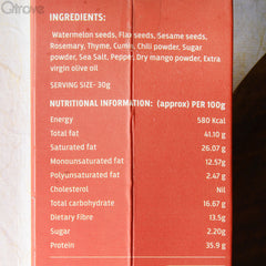 Harippa Flax And Watermelon Seeds Mix Roasted (Chilli Rosemary) at Qtrove