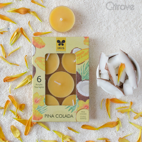 Pinacolada Scented Tea Lights Candle