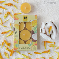 Pinacolada Scented Tea Lights Candle at Qtrove