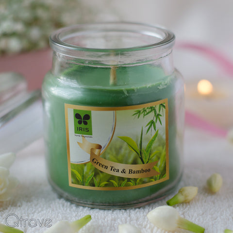Green Tea & Bamboo Candle