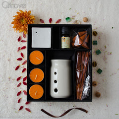 Orange Blossom Fragrance Gift Hamper at Qtrove