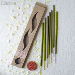 Lemon Grass Garden Incense Sticks with Terracotta Holder (7 units) at Qtrove