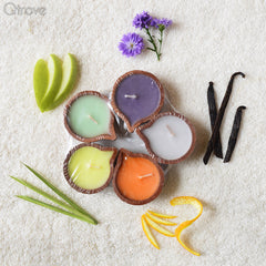 Assorted Diyas (Set of 5) at Qtrove