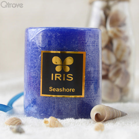 Sea Shore Pillar Candle